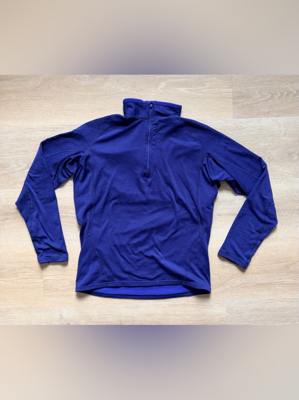 Vintage men’s Patagonia Capilene Base Layer Polartec Purple L Performance